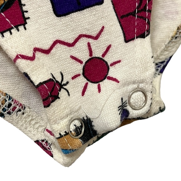 Vintage 90's Disney Pocahontas All Over Print Bodysuit - Picture 8 of 15